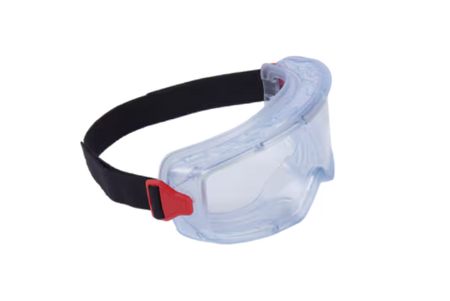 3M™ GoggleGear™ Wide-Vision Goggles 3000 Series, PVC Frame, Clear AF Lens, Fabric Strap, GG3001-AF EU