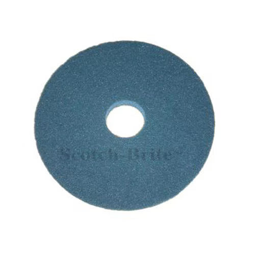 Scotch-Brite™ Premium Floor Pads, Blue, 406 mm, 5/Pack