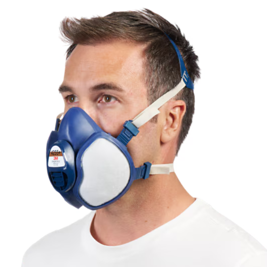 3M™ Maintenance Free Half Mask Respirator, 4255+, FFA2P3R D Filters, 1/Pack