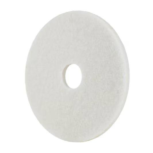 Scotch-Brite™ Vloerpads, Wit, 432 mm, 5/Doos