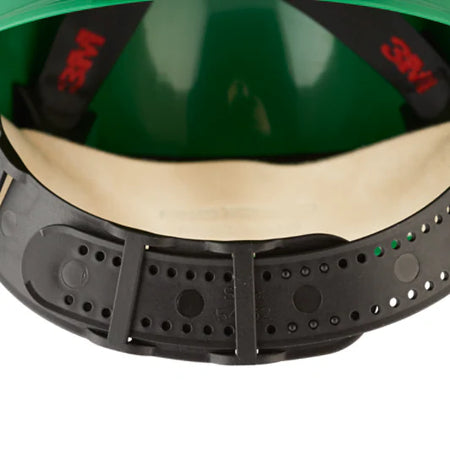 3M™ Veiligheidshelm, Uvicator, pinlock, ventilatie, leren zweetband, groen, G3000DUV-GP