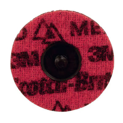Scotch-Brite™ Roloc™ Precision Surface Conditioning Disc, PN-DR, medium, TR, 76.2 mm, 1000 pieces/box, bulk packaging