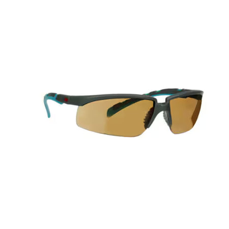 3M™ Solus™ Series 2000, S2005SGAF-BGR, gray/blue-green lenses, Scotchgard™ anti-fog coating, brown AC-AK lenses, 20/box