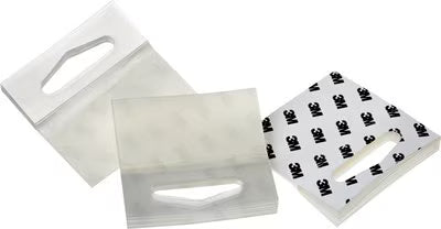 3M™ Hang Tab 1075, Transparant, 50 mm x 50 mm