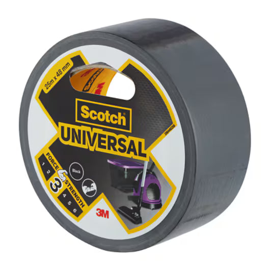 Scotch® Duct zwart 25mx48mm
