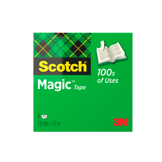 Scotch® Magic™ Onzichtbaar plakband, 1 rol, 19 mm x 10 m