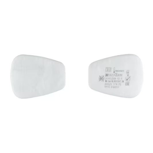 3M™ Fijnstoffilter 5925, P2 voor 6000‑ en 6500-serie 10 pr/pak