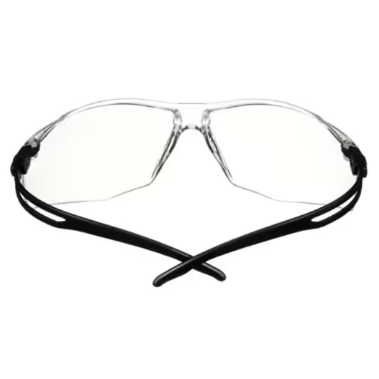 3M™ SecureFit™ 500 Veiligheidsbril, zwart montuur, antikras/anticondens, heldere lenzen, SF501AF-BLK-EU, 20/doos