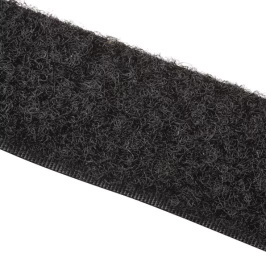 3M™ Brandwerende Klittenbandsluiting - lus SJ3518FR, Zwart, 25 mm x 45.7 m, 3.6 mm