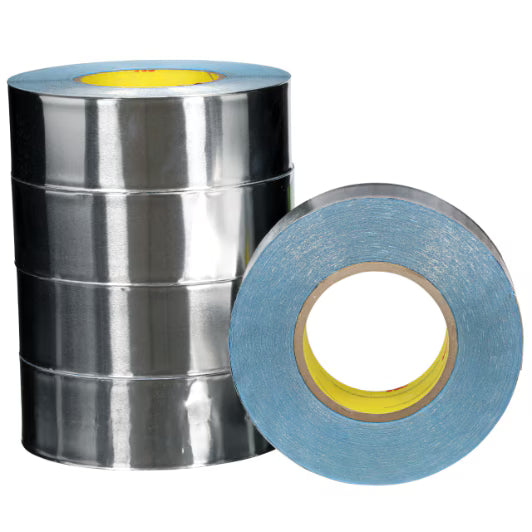 3M™ Vibration Damping Tape 434, Silver, 100 mm x 55 m