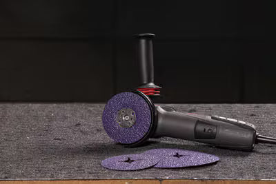 3M™ Cubitron™ 3 Fiberschijf 1182C, 60+, 125 mm x 22 mm, Slotted, 25/Bag, 100 ea/Case