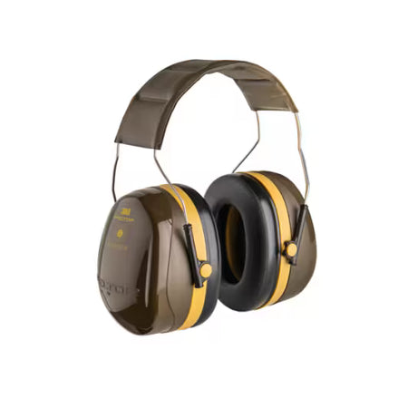 3M™ PELTOR™ Bull's Eye III Gehoorkappen, legergroen, hoofdband, H540A-441-GN