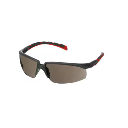 3M™ Solus™ Serie 2000, S2002SGAF-ROOD, grijs/rode veren, Scotchgard™ condenswerende coating, grijze AC-AK‑lenzen, 20/doos