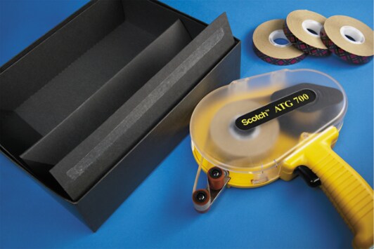 Scotch® ATG Transfer Tape Dispenser ATG700, Yellow, Applicator, Model 19600