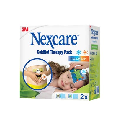 Nexcare™ ColdHot Therapy Pack Happy Kids, 2 per verpakking