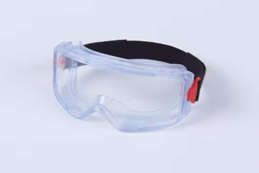 3M™ GoggleGear™ Wide-Vision Goggles 3000 Series, PVC Frame, Clear AF Lens, Fabric Strap, GG3001-AF EU