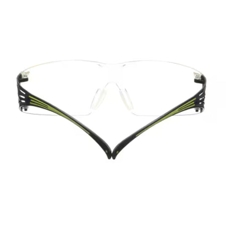 3M™ SecureFit™ 400 Veiligheidsleesbril, zwart/groen montuur, antikras/anticondens, heldere +2.0 lenzen, SF420AS/AF-EU, 20/doos