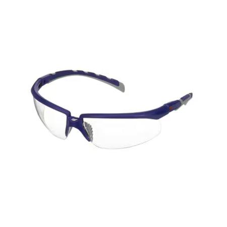 3M™ Solus™ Serie 2000, S2001AF-BLU, blauw/grijze veren, heldere anticondens/antikras lenzen, 20/doos
