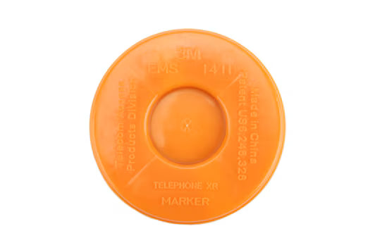 3M™ Schijfmarkering, 1411-XR/iD, telefoon, oranje, iD-versie, 210 stuks/doos