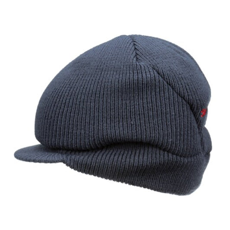 3M™ First Base™ 3 Stootpet 2021173, Beanie, marineblauw, korte klep, 45 mm, 20 st./doos