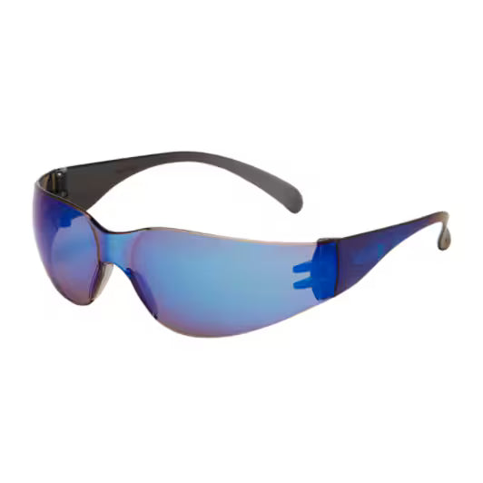 3M™ Virtua™ Safety Glasses, scratch-resistant, mirrored blue lenses, 71500-00004, 20/box