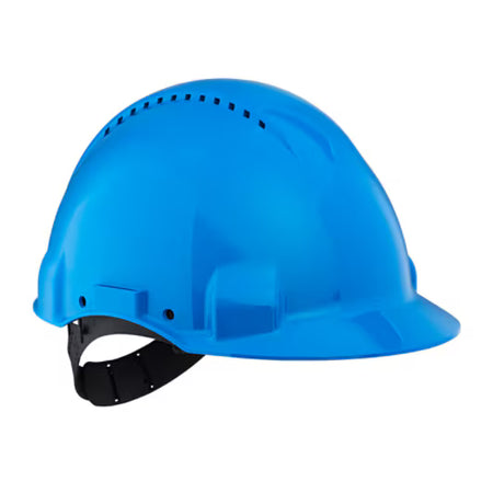3M™ Veiligheidshelm, Uvicator, pinlock, ventilatie, kunststof zweetband, blauw, G3000CUV-BB