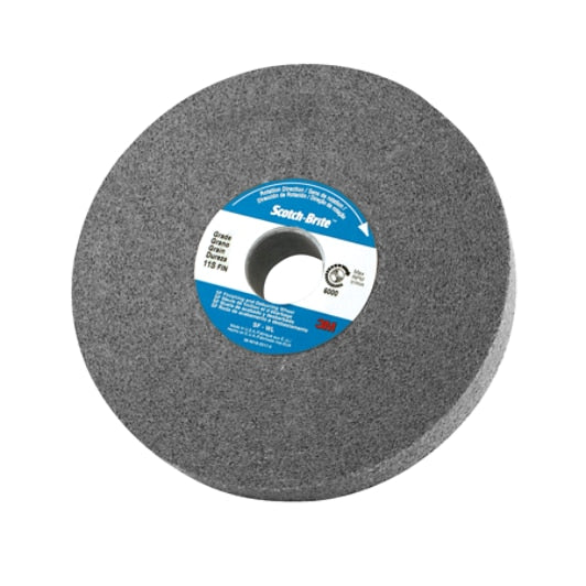 Scotch-Brite™ Deburring Wheel DB-WL, red, 152 mm x 25 mm x 25 mm, 9S FIN