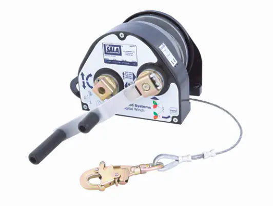 3M™ DBI-SALA® Confined Space Winch, 100 Series, 18 m, Stainless Steel Cable, 8518558