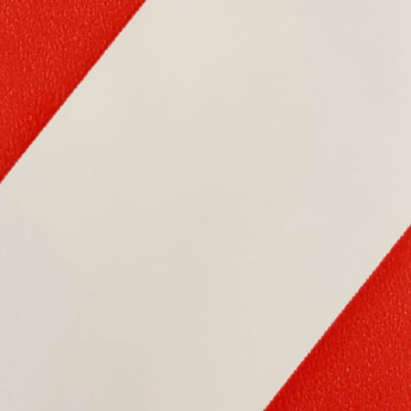 3M™ Warning Marking Tape 767i, White/Red, 50 mm x 33 m