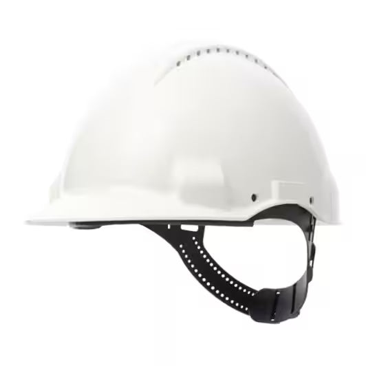 3M™ Veiligheidshelm, Uvicator, pinlock, ventilatie, kunststof zweetband, wit, G3000CUV-VI