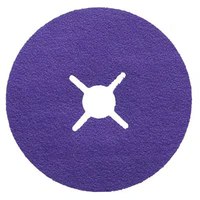 3M™ Cubitron™ 3 Fiberschijf 1187C, 60+, 100 mm x 16 mm, Slotted, 25/Bag, 100 ea/Case