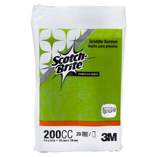 Scotch-Brite™ Baking Sheet Mesh 200CC, 101 mm x 139 mm, 20/Pack