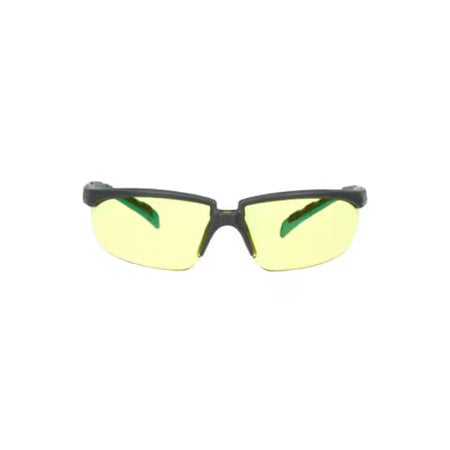 3M™ Solus™ Series 2000, S2003SGAF-BGR, gray/blue-green frames, Scotchgard™ anti-fog coating, amber AC-AK lenses, 20/box