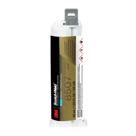 3M™ Scotch-Weld™ Acrylic Adhesive DP8507NS, Gray, 45 ml Duo-Pak