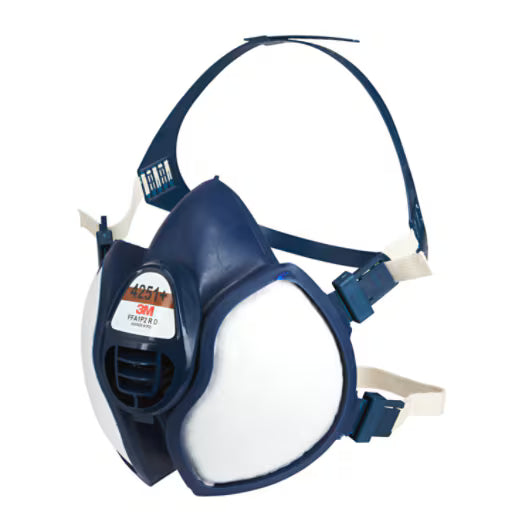 3M™ Onderhoudsvrij herbruikbaar halfgelaatsmasker, FFA1P2 R D Filters, 4251+