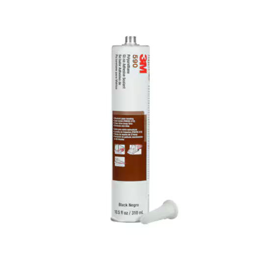 3M™ Polyurethane Glass Sealant 590, Black, 310 ml