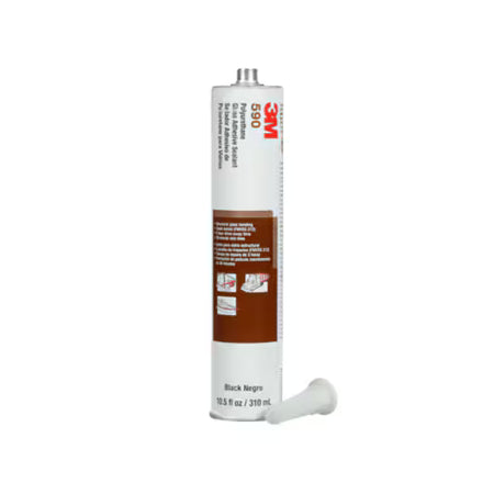 3M™ Polyurethane Glass Sealant 590, Black, 310 ml