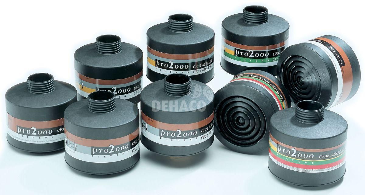 3M DT-4035E/Scott PRO2000 CF22 AB2/P3 combi schroeffilter