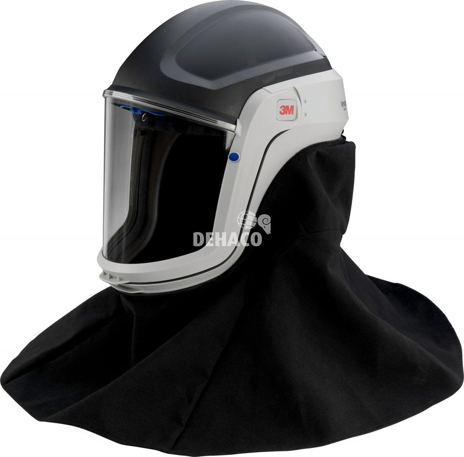 3M M-407 Helm met schouderbedekking brandwerend