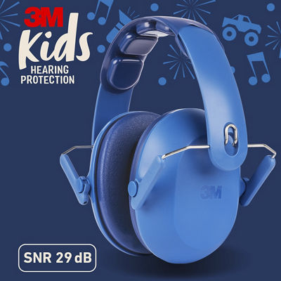 3M™ Gehoorbeschermende oorkappen voor kinderen PKIDSB-BLU-E, blauw (87-98 dB)