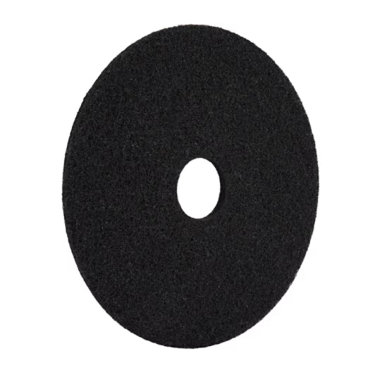 Scotch-Brite™ Premium Floor Pads, Black, 432 mm, 5/Pack