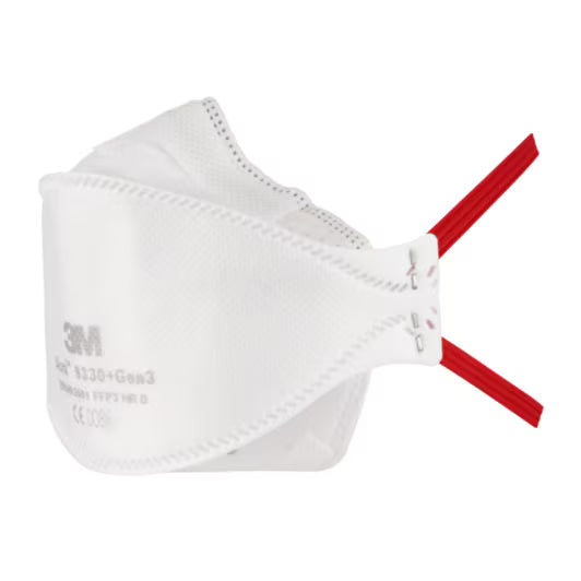 3M™ Aura™ 9330+ Gen3 Stofmasker, FFP3, Zonder uitademventiel