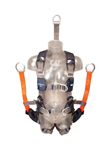 3M™ DBI-SALA® ExoFit NEX™ Positionerings-/klimharnas voor de olie- en gasindustrie, grijs, Large, 1114017