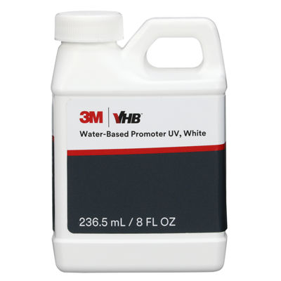 3M™ VHB™ Tape Water-Based UV Adhesive Primer, White, 236 ml