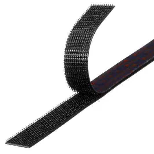 3M™ Dual Lock™ Reclosable Hook and Loop Fastener SJ3552CF, Black, 19 mm x 45.7 m, 5.7 mm, 26 hooks/cm²