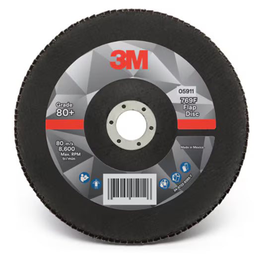 3M™ Lamellenschijf 769F, T29, 115 mm x 22,23 mm, 120+