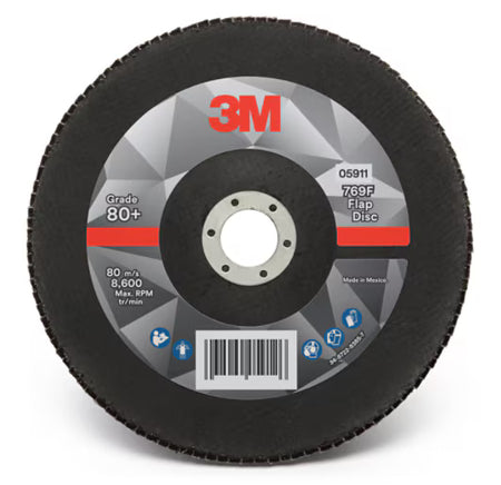 3M™ Lamellenschijf 769F, T29, 115 mm x 22,23 mm, 120+
