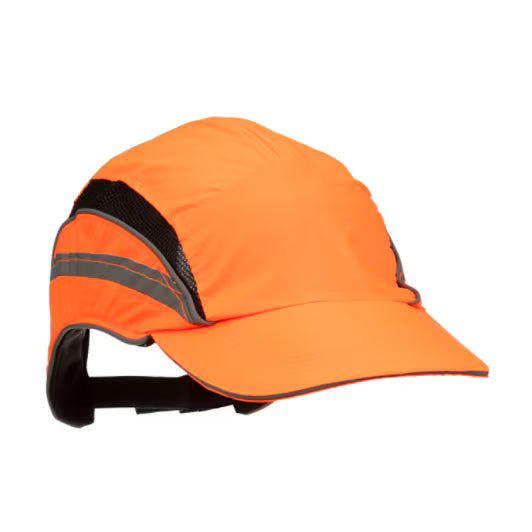3M™ First Base™ 3 Impact Cap 2021875, Classic, hi-viz, orange, standard valve, 70 mm