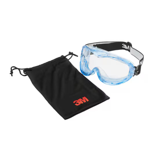 3M™ Fahrenheit™ Wide-Vision Goggles, indirect ventilated, scratch-resistant, clear polycarbonate lens, 71360-00012, 10/box