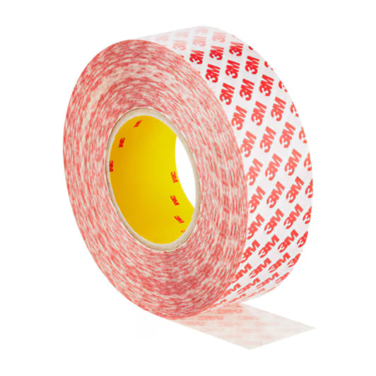 3M™ Double-Sided Tape GPT-020F, Transparent, 50 mm x 50 m, 0.2 mm